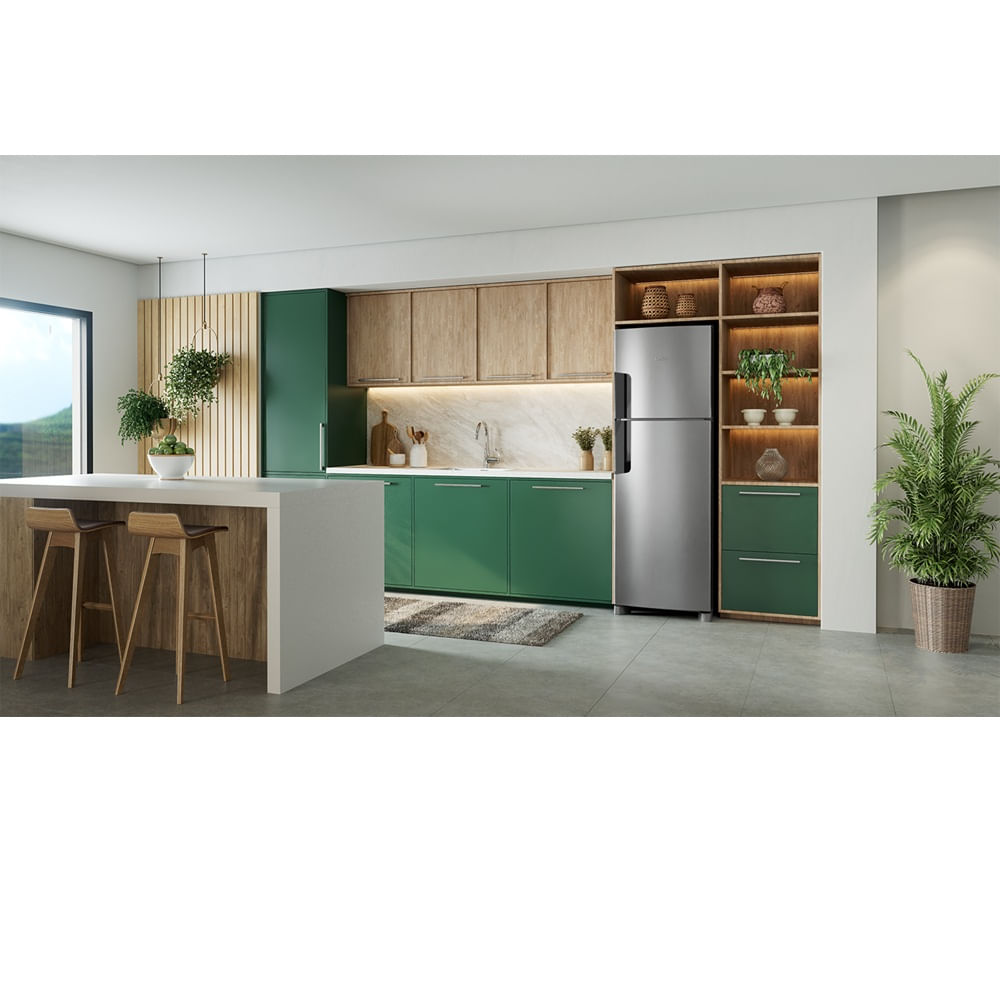 Refrigerador Consul 377 Litros Frost Free Inox CRM44MK - 220 Volts